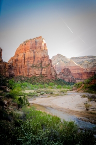 This is Angels Landing - the goal of this hike.